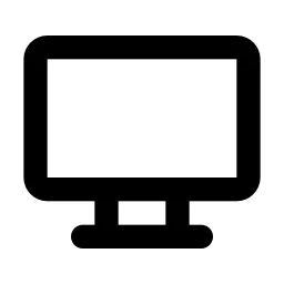 Device Desktop Line Icon