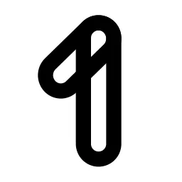 Brand Google One Line Icon