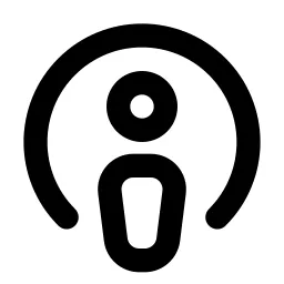 Brand Apple Podcast Line Icon