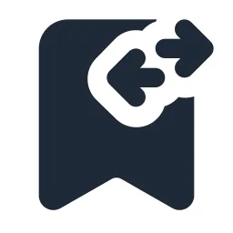 Bookmark Change Solid Icon