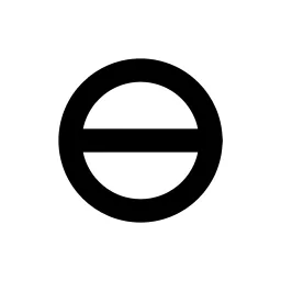 Gender Agender Line Icon