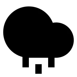 Showers Fill Icon