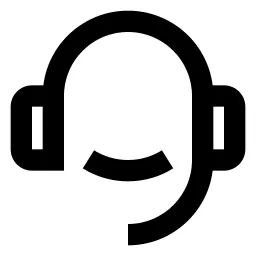 Customer Service 2 Line Icon