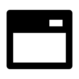 Window 2 Fill Icon