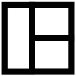 Layout Half Icon