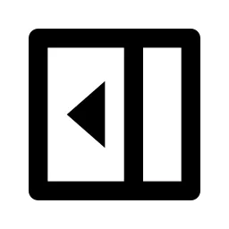 Sidebar Fold Line Icon