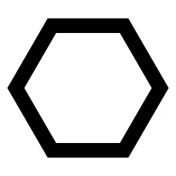 Hexagon Line Icon