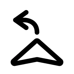 Maps Turn Left Icon