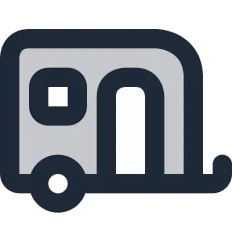 Camper Duotone Icon
