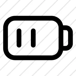 Battery Medium Power Icon