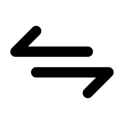 Arrows Exchange 2 Line Icon