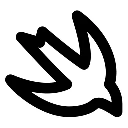 Brand Swift Line Icon