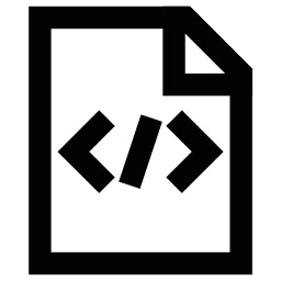 Coding File Icon