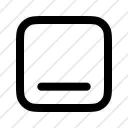 Layout Align Bottom Icon