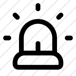 Siren Alarm Icon