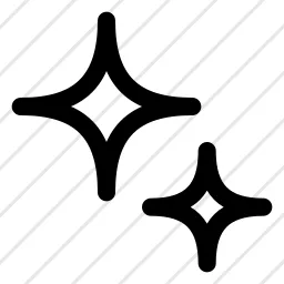 Sparkles Two 2 Ai 2 Stars Sparkles Icon