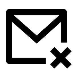 Mail Close Line Icon