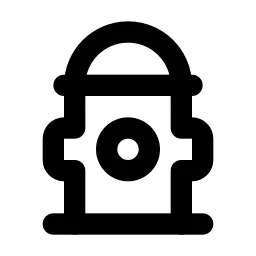 Fire Hydrant Line Icon