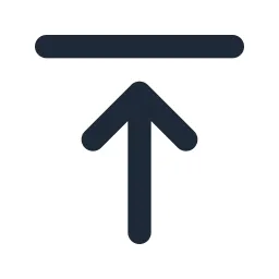 Arrow Collapse Up Line Icon
