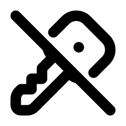 Key Off Line Icon