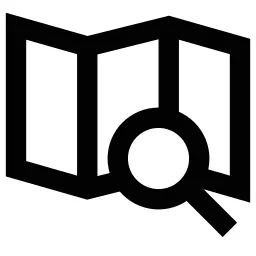 Search Map Icon