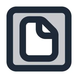 File Box Duotone Icon