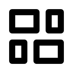 Dashboard Horizontal Line Icon