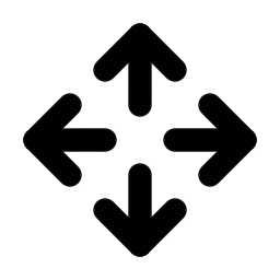 Arrows Move Line Icon