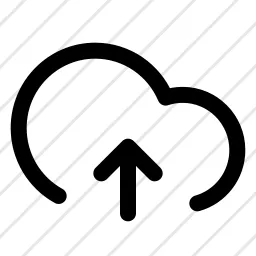 Cloud Simple Upload Icon