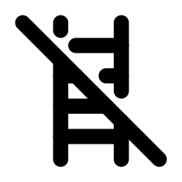 Ladder Off Line Icon