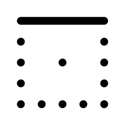 Border Top Icon