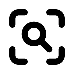 Zoom Scan Line Icon
