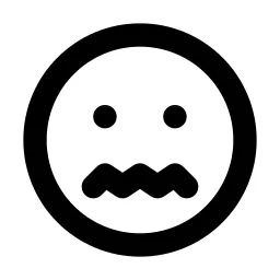 Mood Sick Line Icon