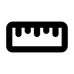 Ruler 3 Line Icon