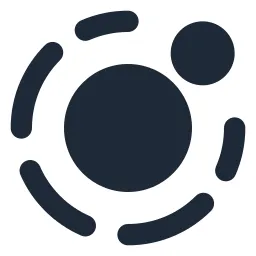 Atom 4 Solid Icon