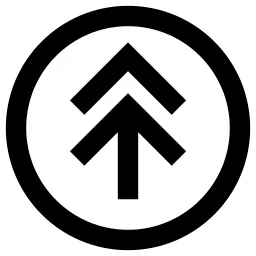 Double Arrow Up Circle Icon