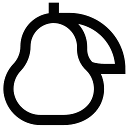 Pear Organic Icon