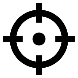 Crosshair 2 Line Icon