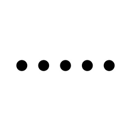 Line Dotted Line Icon