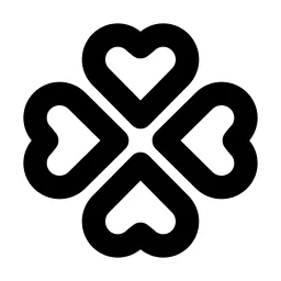 Clover Line Icon