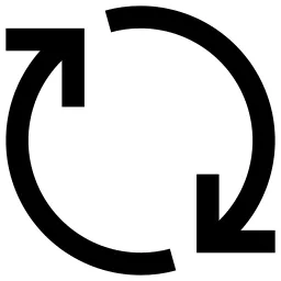 Arrows Rotating Right Icon