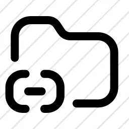 Folder Link 2 Link Attachment Icon