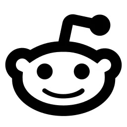 Reddit Line Icon
