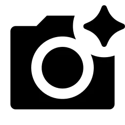 Camera Ai Fill Icon