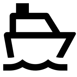 Ship 2 Line Icon