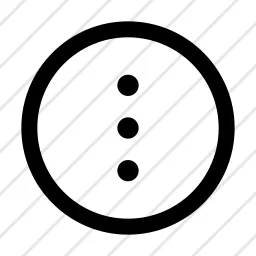 Circle Dots Center 2 Menu 1 Grid Circle Icon