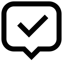 Check Comment Icon