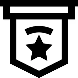 Hanging Sign Star Icon