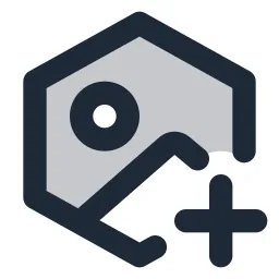 Nft Add Duotone Icon