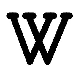 Brand Wikipedia Line Icon